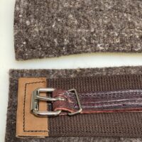 - Bricole pour bât âne doublée feutre - 920 fabrication française