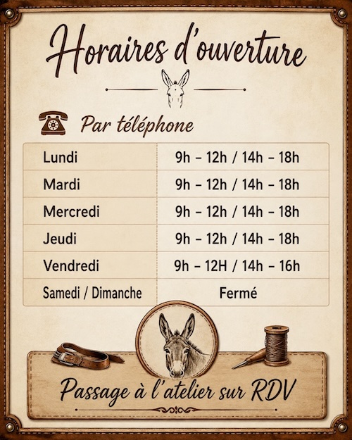 Horaires d 'ouverture cab'âne - copie
